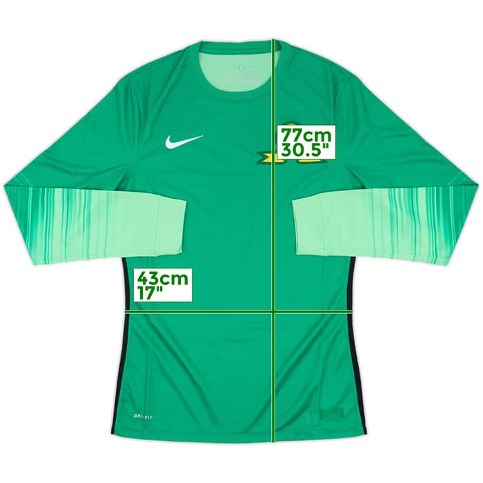 2015-16 Mamelodi Sundowns Player Issue GK Shirt - 9/10 - (M)