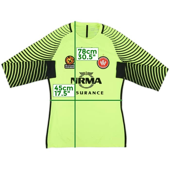 2016-17 Western Sydney Wanderers GK Shirt - 6/10 - (M)