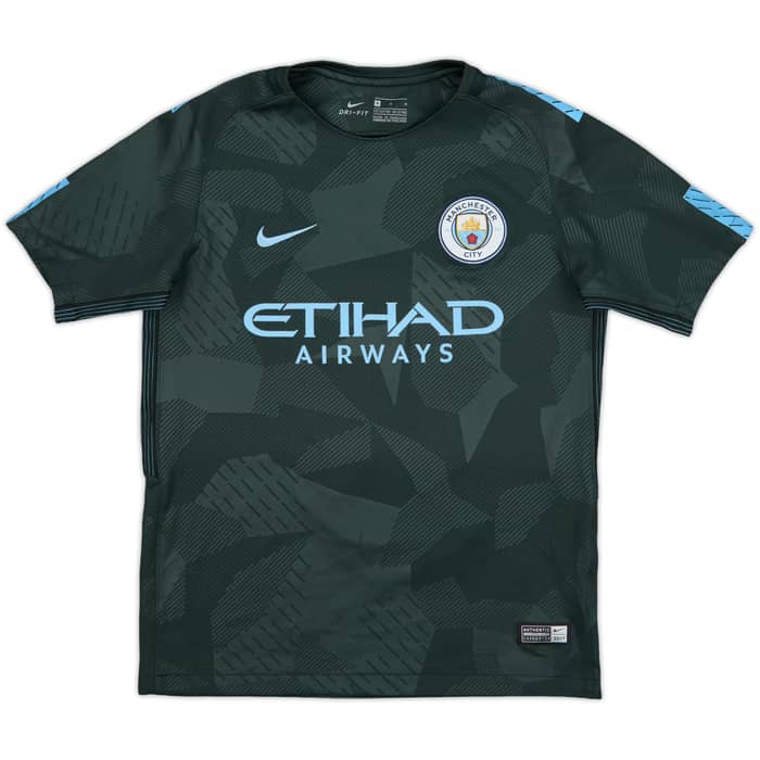 2017-18 Manchester City Third Shirt De Bruyne #17 - 8/10 - (M.Boys)