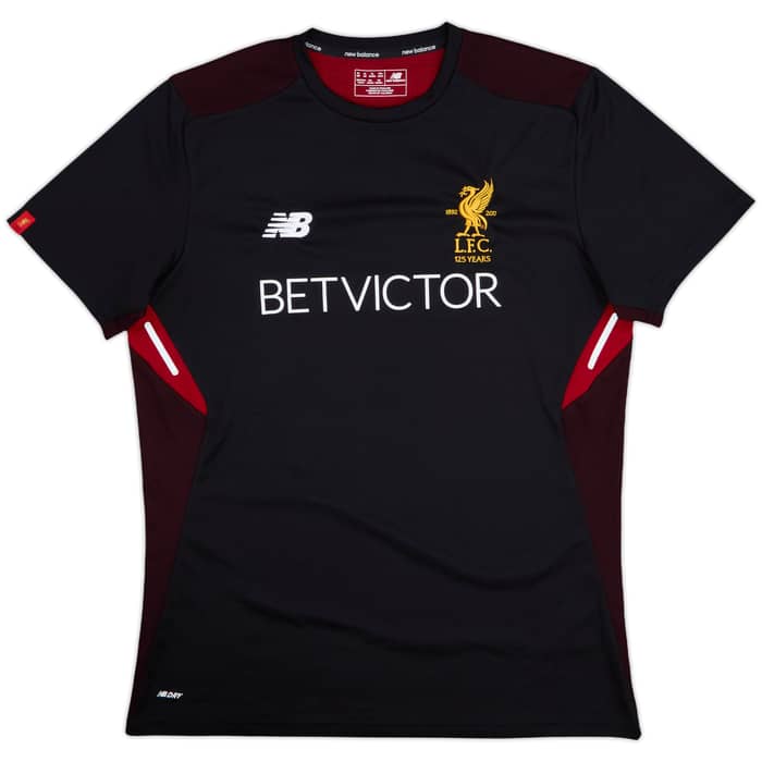 2017-18 Liverpool New Balance Training Shirt - 9/10 - (XL)