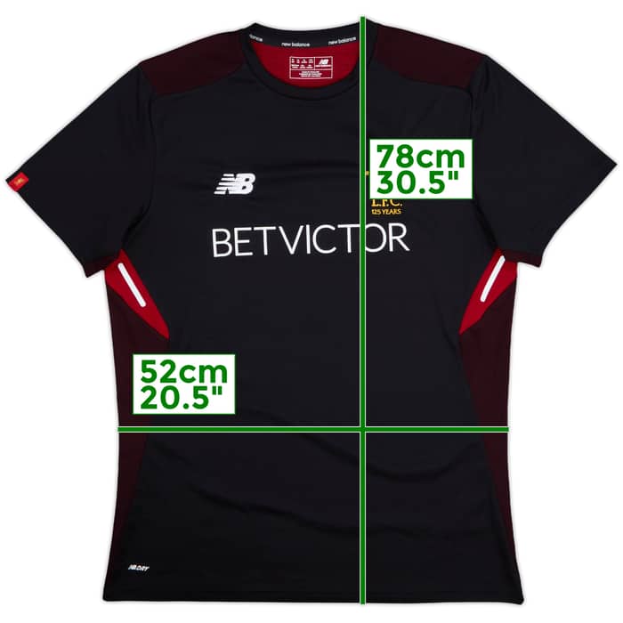 2017-18 Liverpool New Balance Training Shirt - 9/10 - (XL)