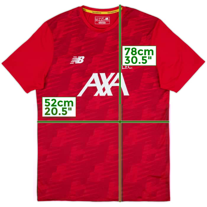 2019-20 Liverpool New Balance Training Shirt - 7/10 - (L)