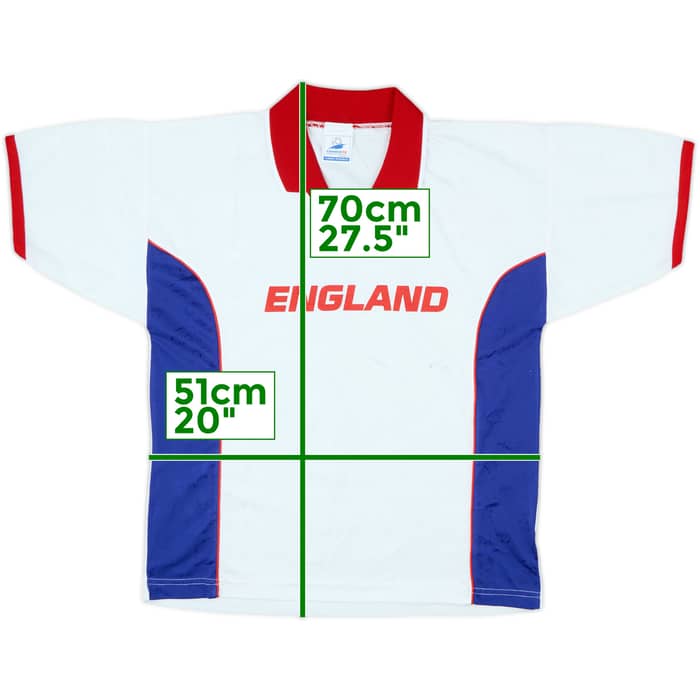 1998 England 'World Cup' Training/Leisure Shirt - 8/10 - (M/L)