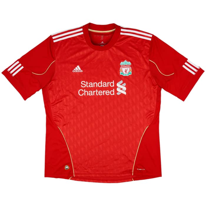 2010-12 Liverpool Home Shirt Suarez #7 - 5/10 - (XXL)