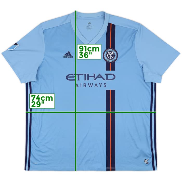 2018-19 New York City FC Home Shirt - 8/10 - (3XL)