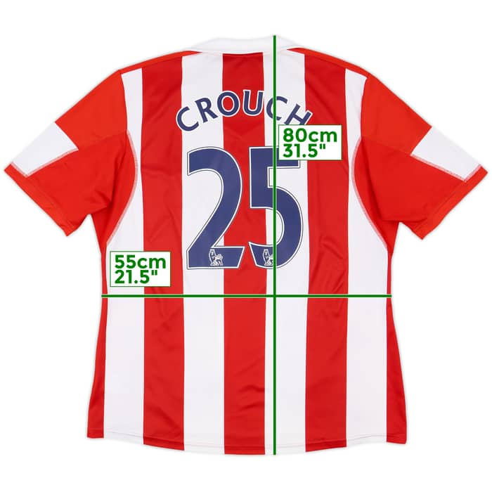 2013-14 Stoke City '150 Years' Home Shirt Crouch #25 - 9/10 - (XL)