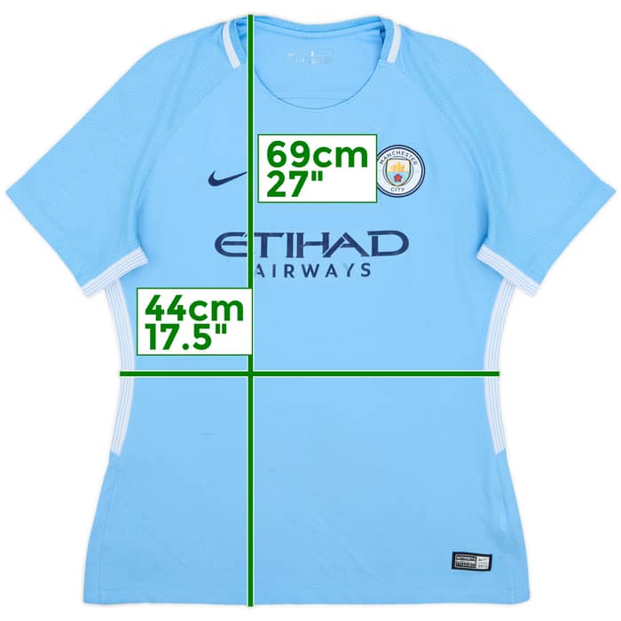 2017-18 Manchester City Home Shirt - 5/10 - (Women's L)