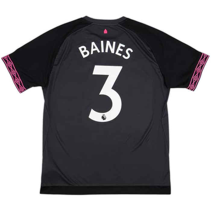 2018-19 Everton Away Shirt Baines #3 - 10/10 - (L)