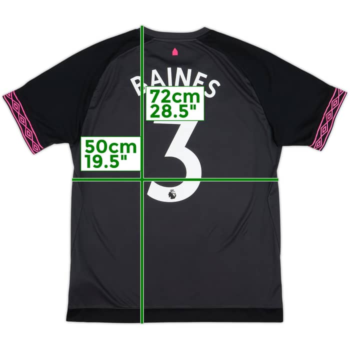2018-19 Everton Away Shirt Baines #3 - 10/10 - (L)