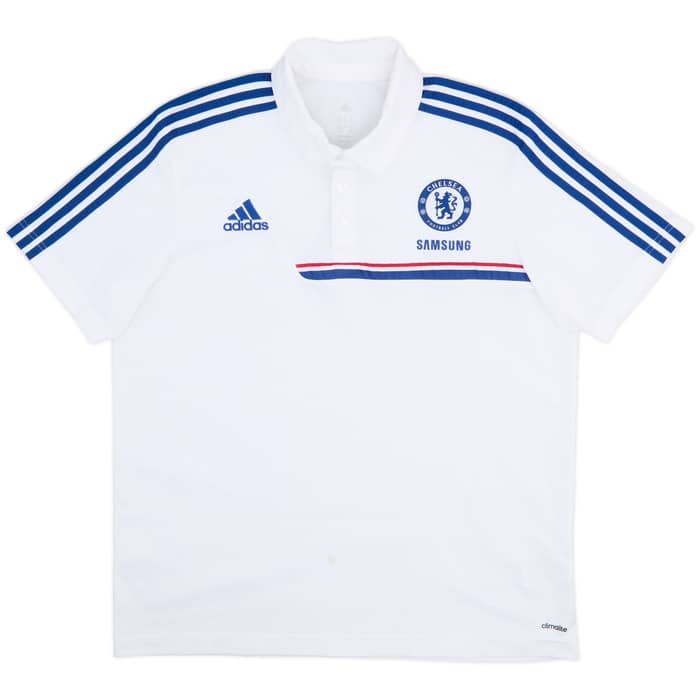 2013-14 Chelsea adidas Polo Shirt - 9/10 - (XXL)