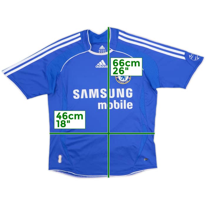 2006-08 Chelsea Home Shirt - 7/10 - (XL.Boys)