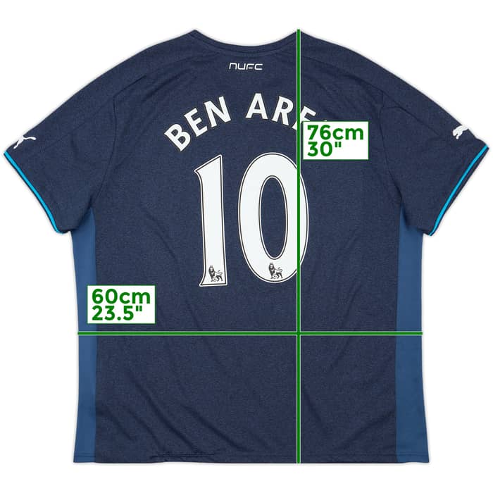 2013-14 Newcastle Away Shirt Ben Arfa #10 - 9/10 - (XL)