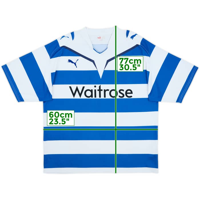 2009-10 Reading Home Shirt - 9/10 - (XL)