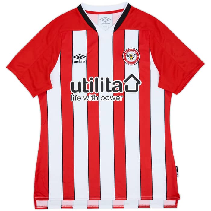 2020-21 Brentford Home Shirt - 7/10 - (Women's L)