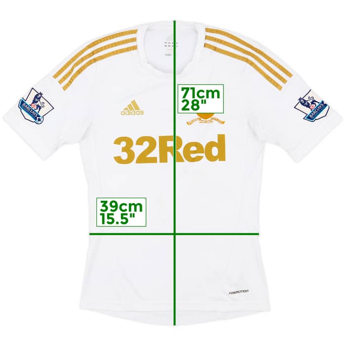 2012-13 Swansea City Centenary Home Shirt - 6/10 - (S)