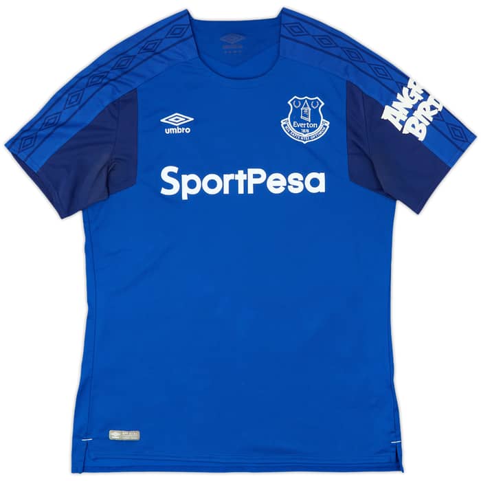 2017-18 Everton Home Shirt Baines #3 - 7/10 - (L)