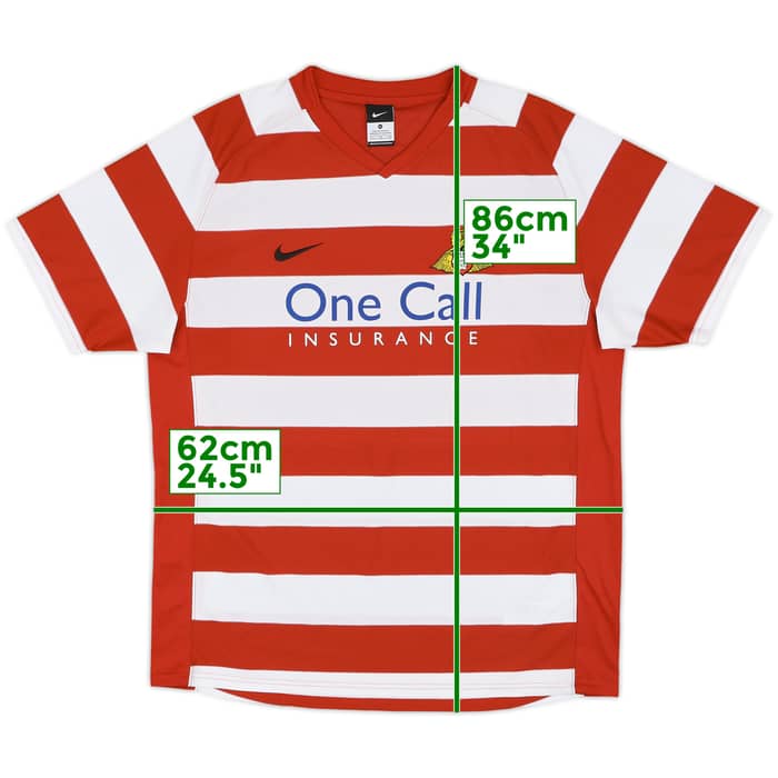 2012-13 Doncaster Rovers Home Shirt - 8/10 - (XL)