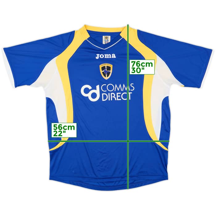 2007-08 Cardiff Home Shirt - 8/10 - (M)