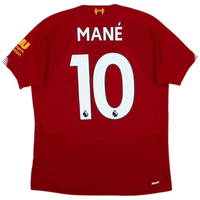 2019-20 Liverpool Home Shirt Mane #10 - 9/10 - (XL.Boys)