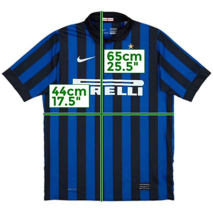 2011-12 Inter Milan Home Shirt - 7/10 - (L.Boys)