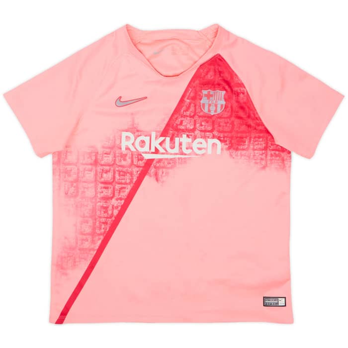 2018-19 Barcelona Third Shirt - 5/10 - (7-8 Years)