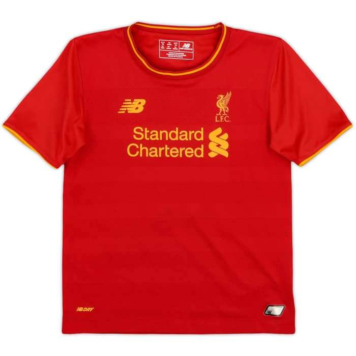 2016-17 Liverpool Home Shirt Coutinho #10 - 9/10 - (S.Boys)