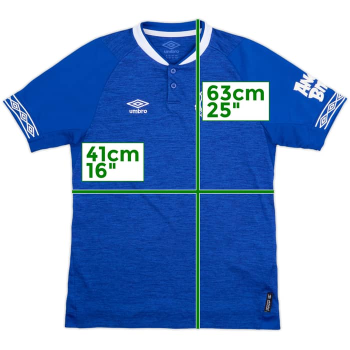 2018-19 Everton Home Shirt - 9/10 - (XL.Boys)