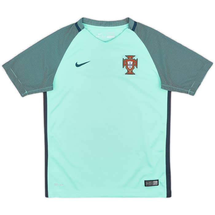 2016-18 Portugal Away Shirt - 6/10 - (L.Boys)