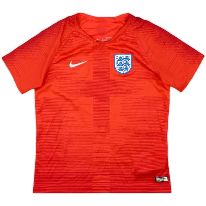 2018-19 England Away Shirt - 9/10 - (7-8 Years)
