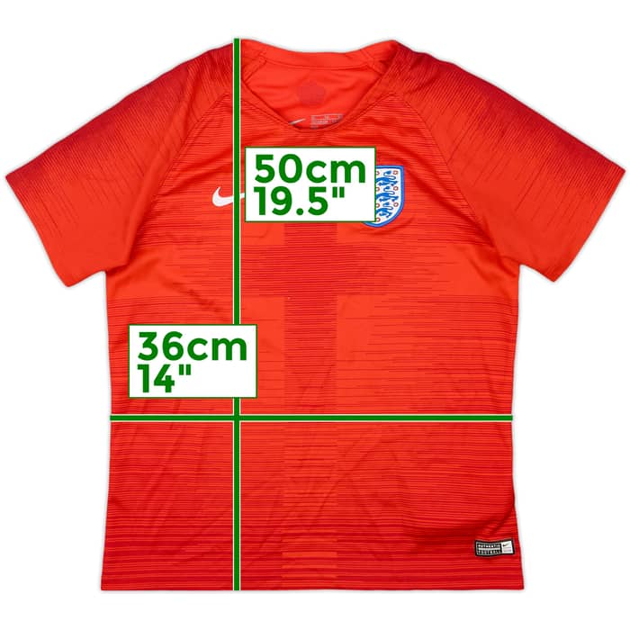 2018-19 England Away Shirt - 9/10 - (7-8 Years)