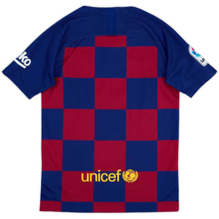 2019-20 Barcelona Home Shirt - 10/10 - (M.Boys)