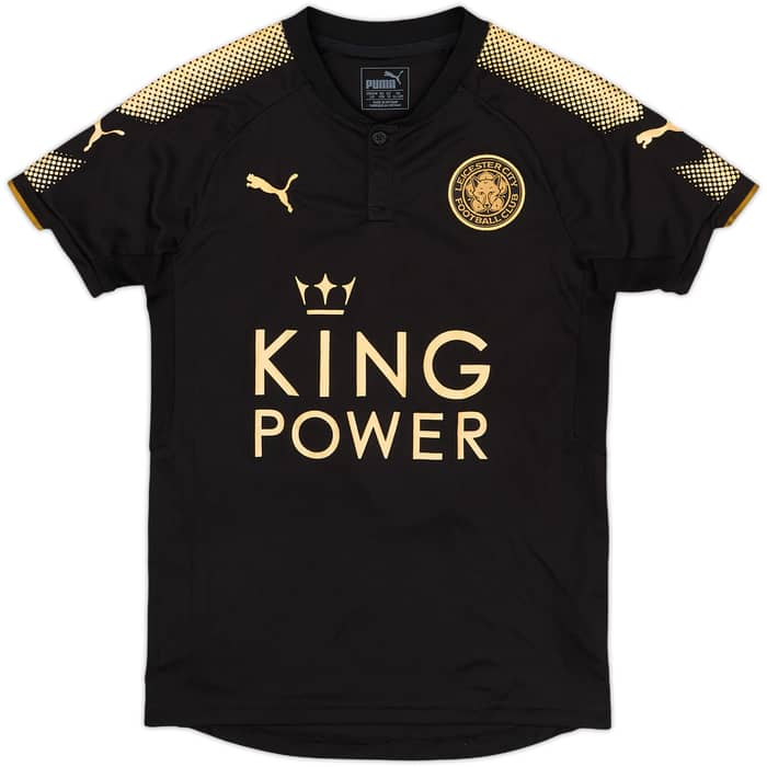 2017-18 Leicester Away Shirt Vardy #9 - 10/10 - (M.Boys)