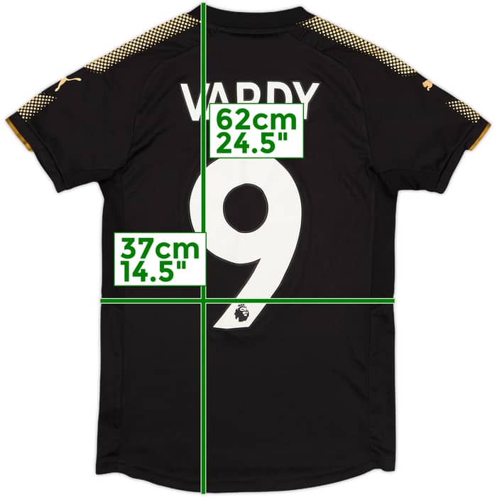 2017-18 Leicester Away Shirt Vardy #9 - 10/10 - (M.Boys)