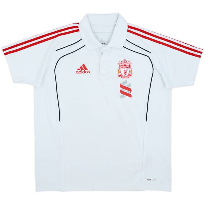 2010-11 Liverpool adidas Polo Shirt - 6/10 - (L)