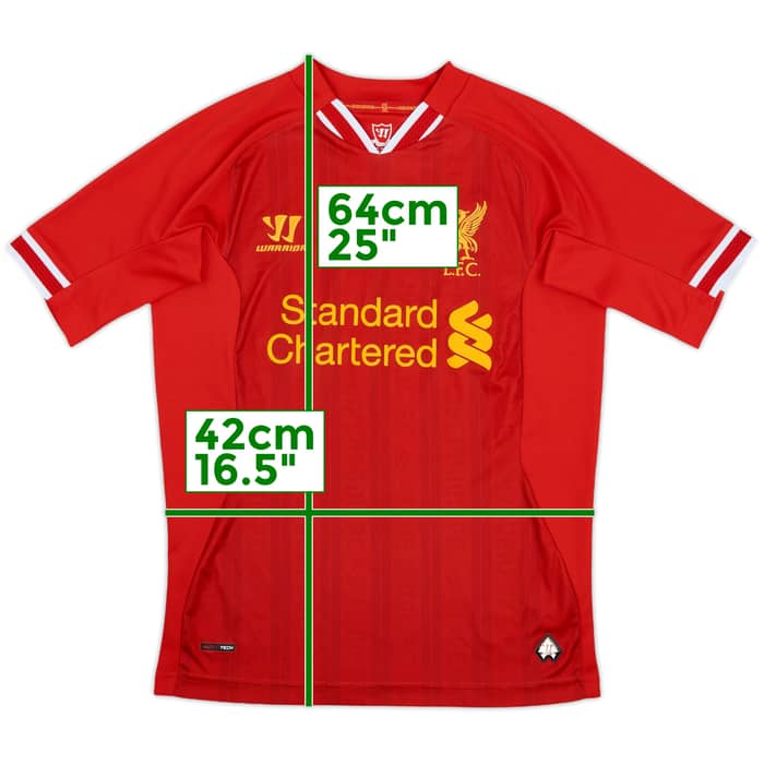 2013-14 Liverpool Home Shirt - 10/10 - (L.Boys)