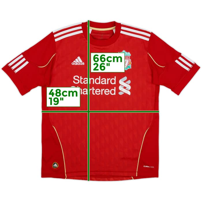2010-12 Liverpool Home Shirt - 6/10 - (L.Boys)