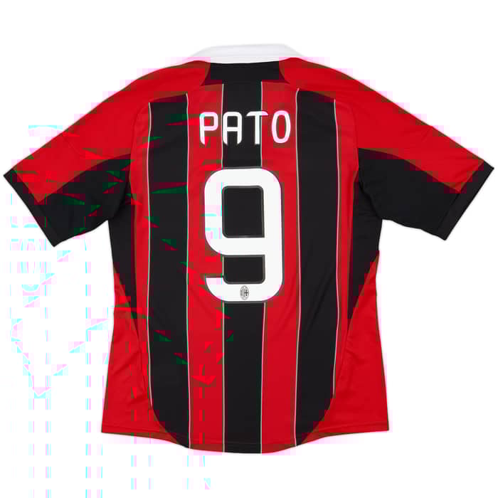 2012-13 AC Milan Home Shirt Pato #9 - 7/10 - (M)