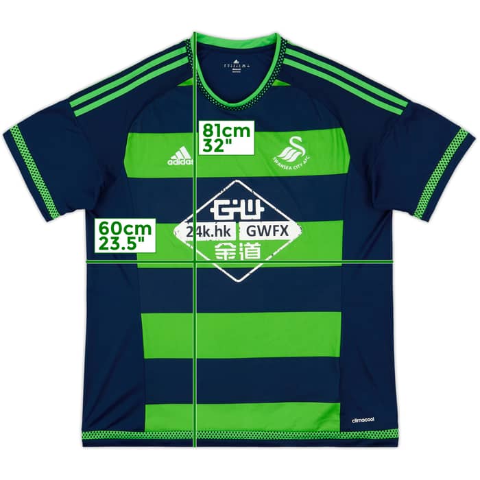 2015-16 Swansea Away Shirt - 5/10 - (XL)