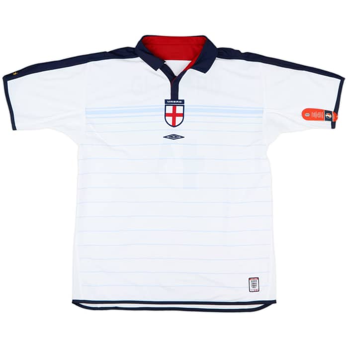 2003-05 England Home Shirt Gerrard #4 (XL)