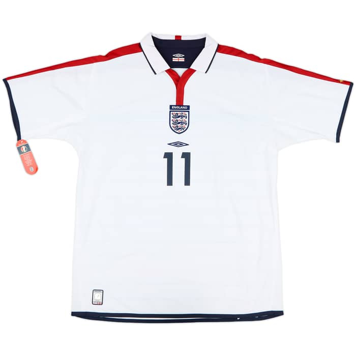 2003-05 England Home Shirt Lampard #11 (XL)