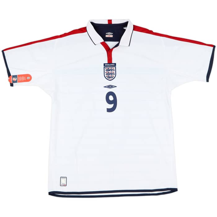 2003-05 England Home Shirt Rooney #9 (XL)