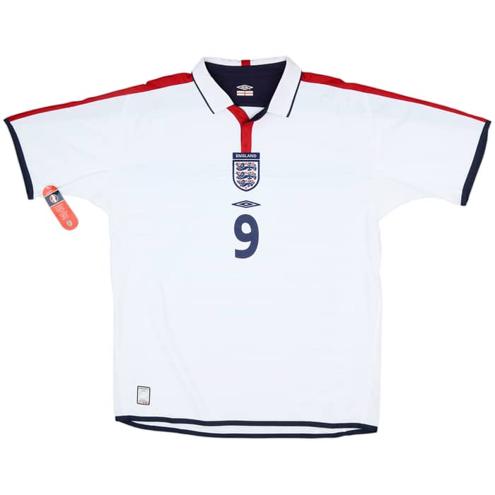 2003-05 England Home Shirt Rooney #9 (XL)