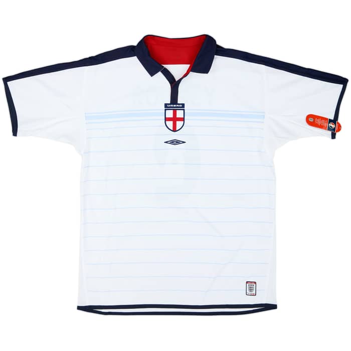 2003-05 England Home Shirt Rooney #9 (XL)