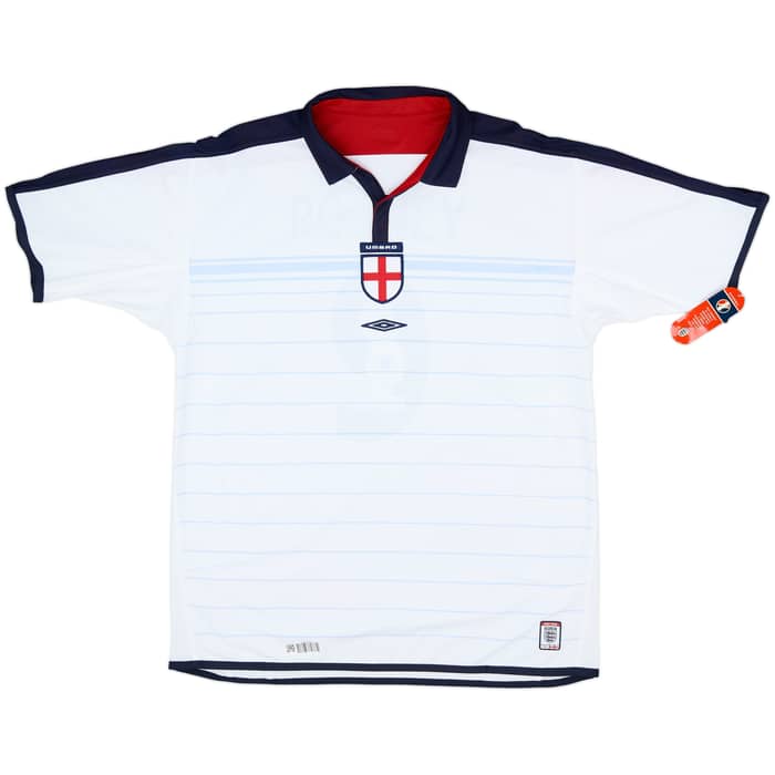 2003-05 England Home Shirt Rooney #9 (XL)