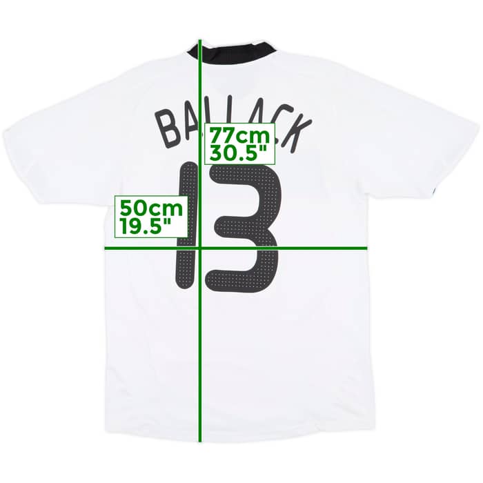2008-09 Germany Home Shirt Ballack #13 - 7/10 - (XL.Boys)