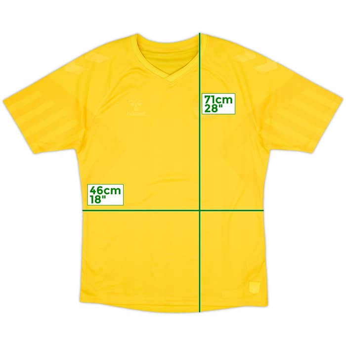 2022-23 Denmark GK S/S Shirt & Shorts - 9/10 - (M)