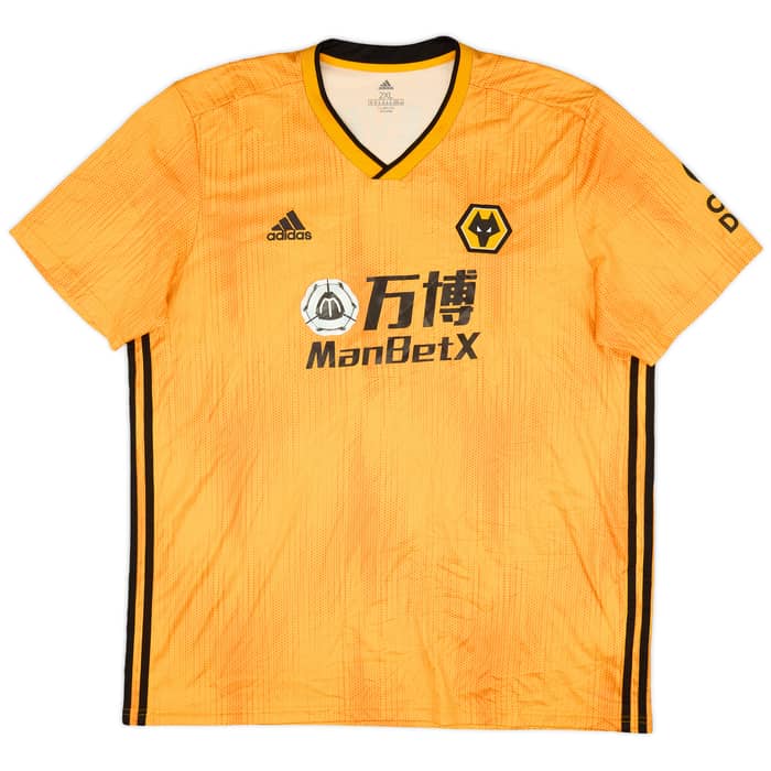 2019-20 Wolves Home Shirt Neves #8 - 9/10 - (XXL)