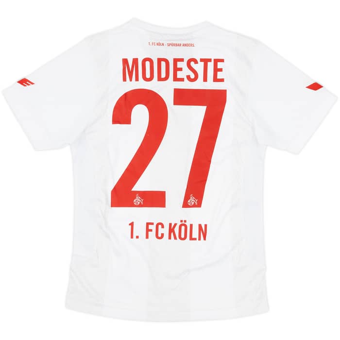 2016-17 FC Koln Signed Home Shirt Modeste #27 - 5/10 - (L.Boys)