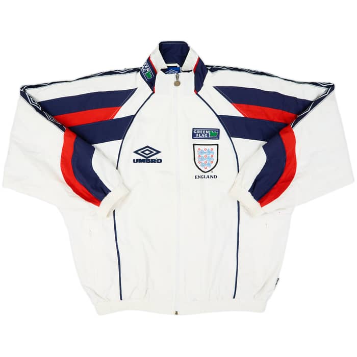 1998-99 England Umbro Tracksuit - 8/10 - (L)