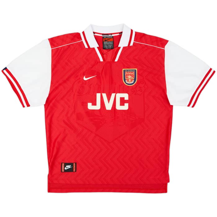 1996-98 Arsenal Home Shirt Wright #8 - 9/10 - (XL)